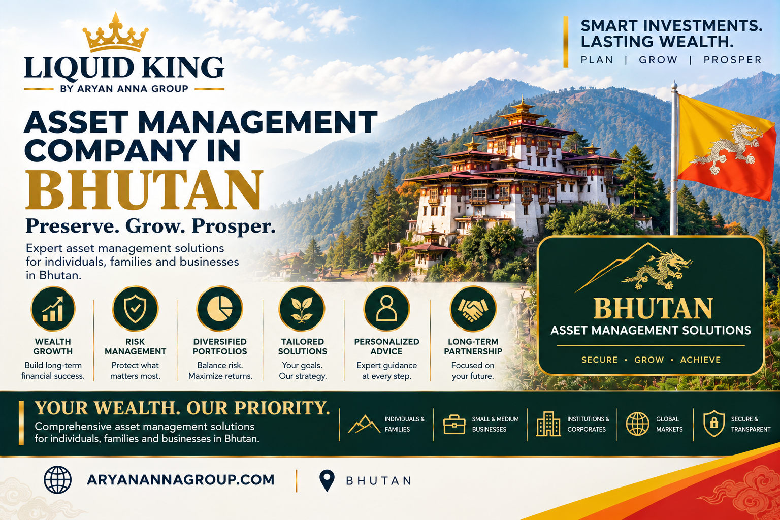 Asset Management Company in Bhutan providing investment services, portfolio management and financial solutions